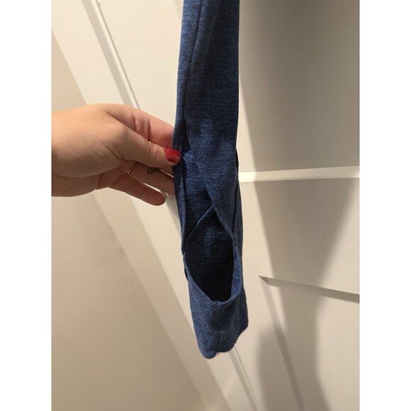 Free People Movement Halo Cutout Leggings Women's Medium Blue Yoga Activewear - Picture 2 of 6